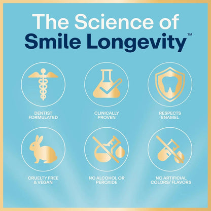 Lumineux 10% Nano Hydroxyapatite Performance Whitening Toothpaste - Fluoride Free & Gentle Whitening - Clinically Supported & Nasa-Developed Nha for Strong Enamel & Bright, Smooth Teeth (3.75 Oz)